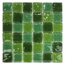 Swimming Pool River Stone Glass Mosaic Bathroom Backsplah Wall Tile